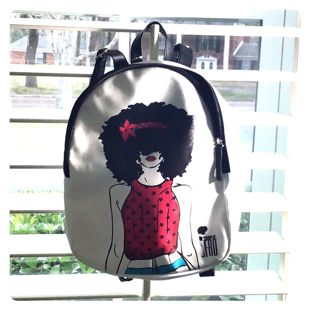 Mini Stormie Backpack “Pardon My Fro” Collection